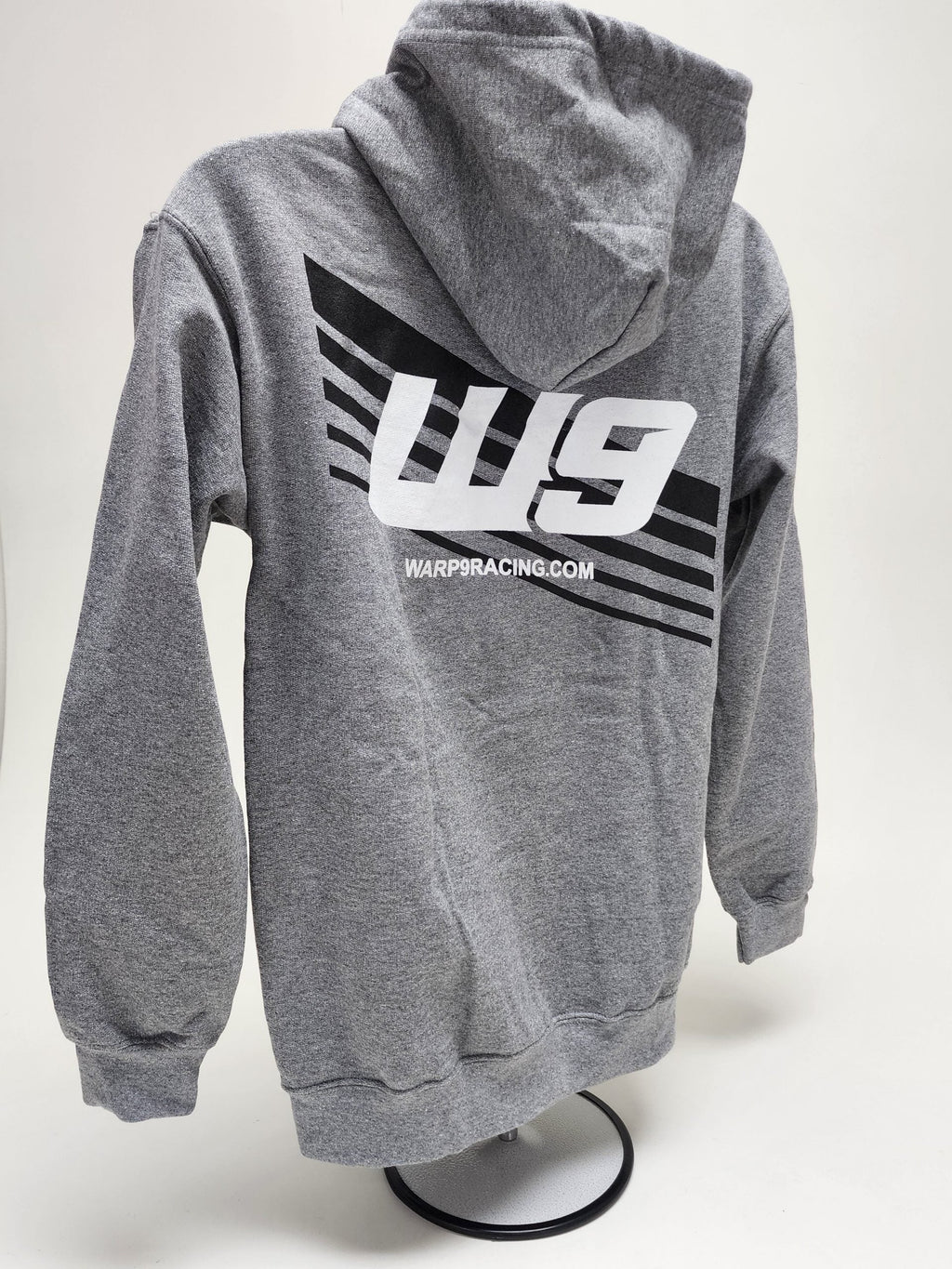 Light Grey Hoodie Warp9Racing
