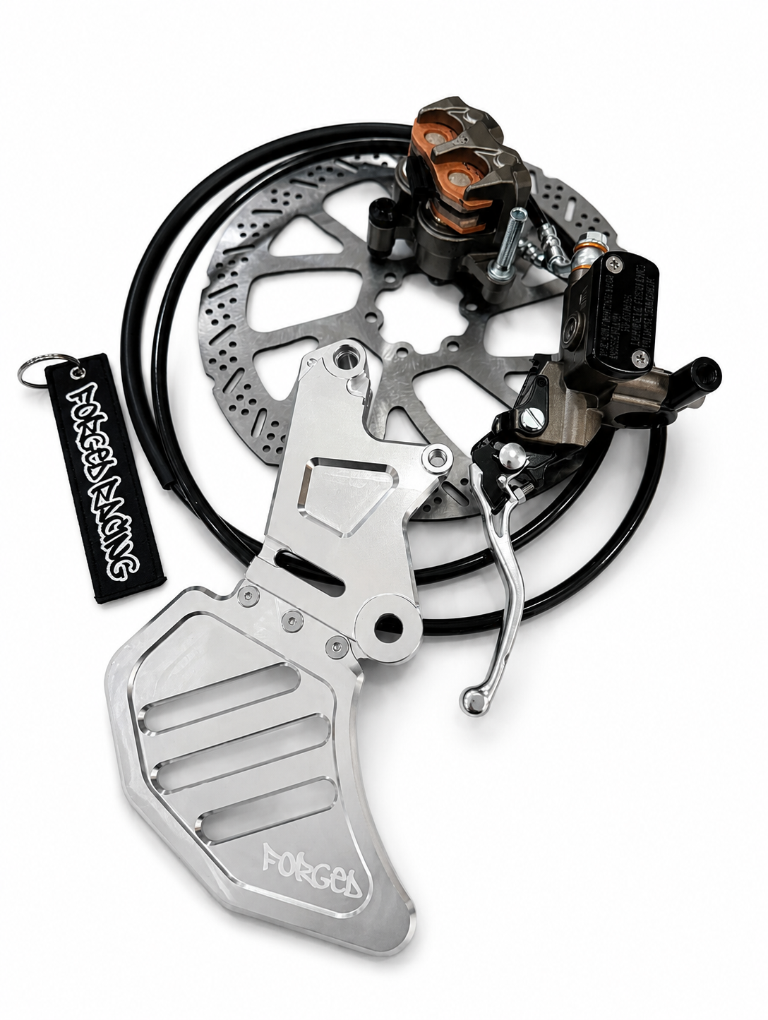 Talaria & Surron Ultra Bee Brake Kit - Rear Brake upgrade for Talaria XXX, Talaria MX4/MX3, Surron Light Bee X, E-Ride Forged Racing