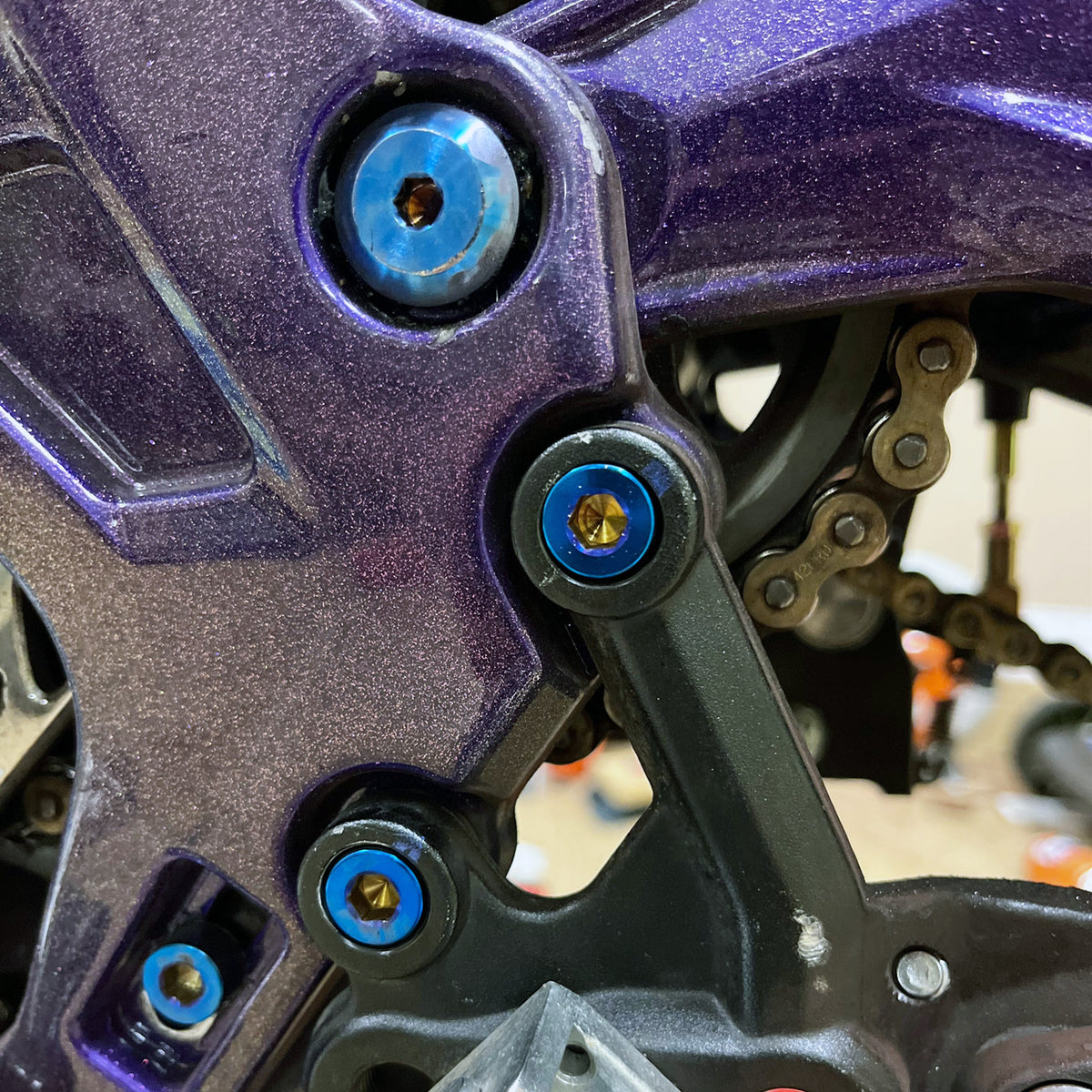 All E-Moto Peg Mount (Set of 4) Axbolts