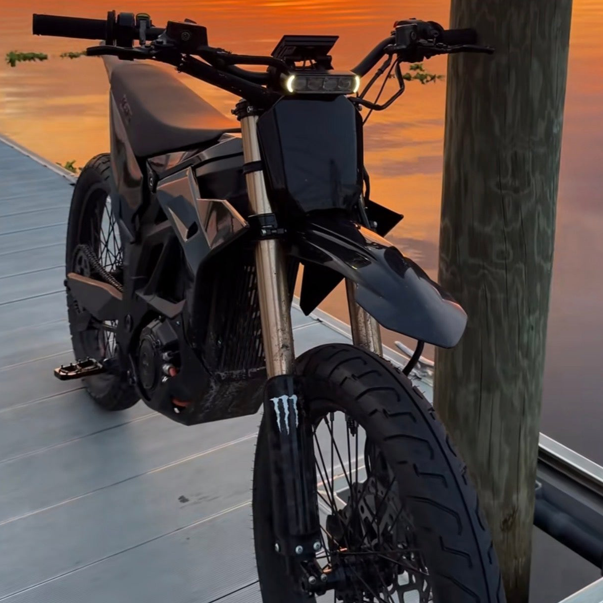 Altis Sigma supermoto front and rear tire set for stock 19-inch wheels – alternate angle