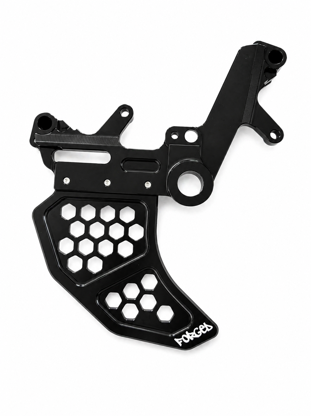 Surron Ultra Bee Dual Caliper Mount | CNC Metal Brake Upgrade w/ Rotor Guard Forged Racing