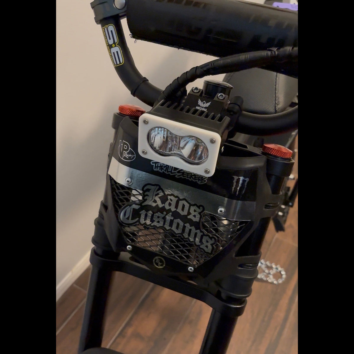 Baja Front Cover Kaos Customs