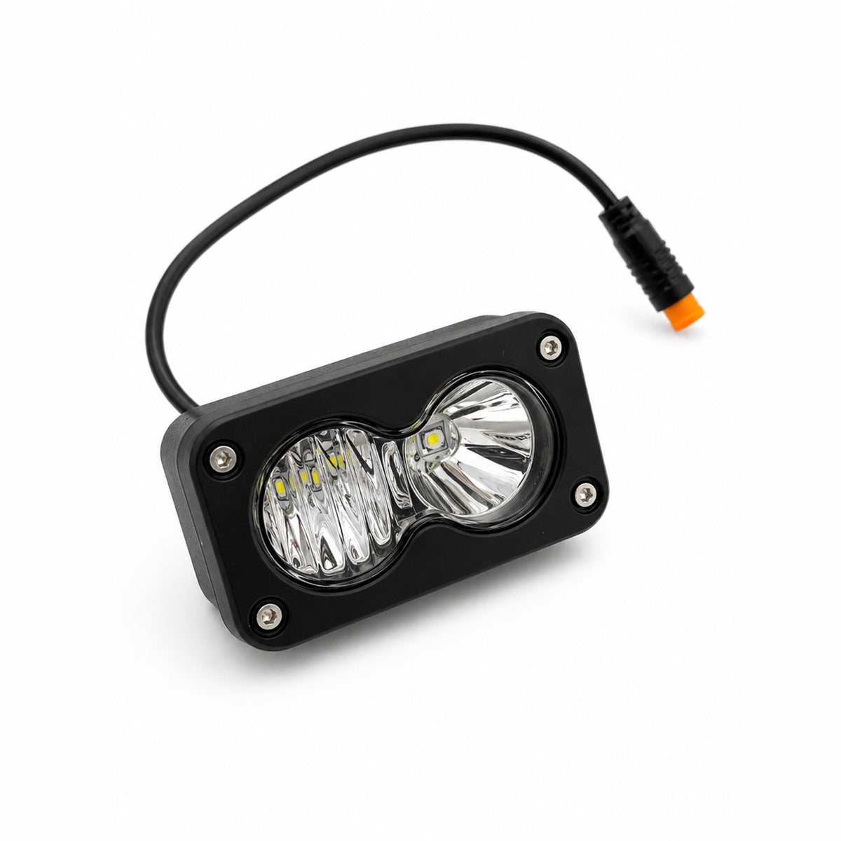 Baja Light (Plug & Play) | High-Power Waterproof E-Bike Headlight Kit (Ridstar Q20) Forged Racing
