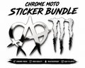 Moto-Sticker Bundle (Chrome) Forged Racing