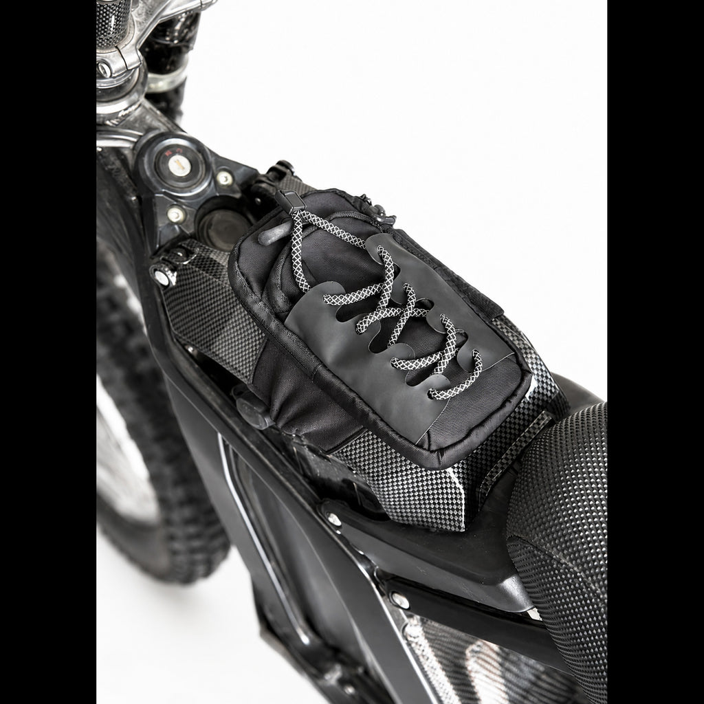 E-Bike Battery Storage Bag / Seat Pouch | Universal E-Moto Storage for Surron, Talaria, Tuttio & More Forged Racing