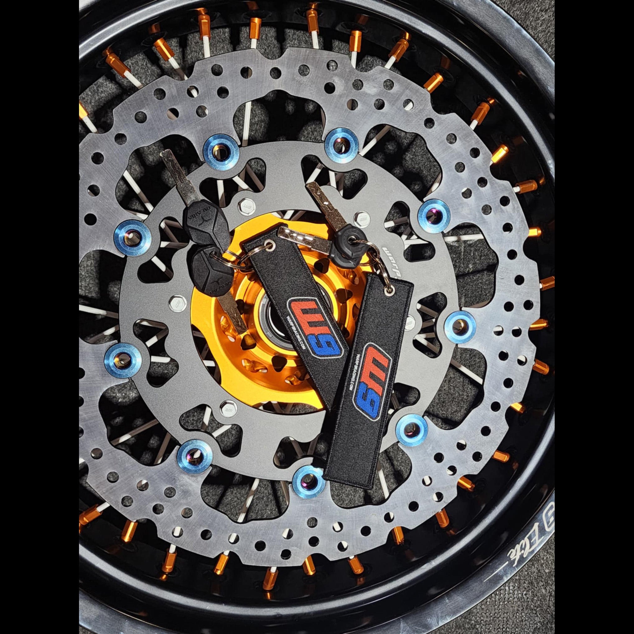 Fabric KeyChain Warp9Racing
