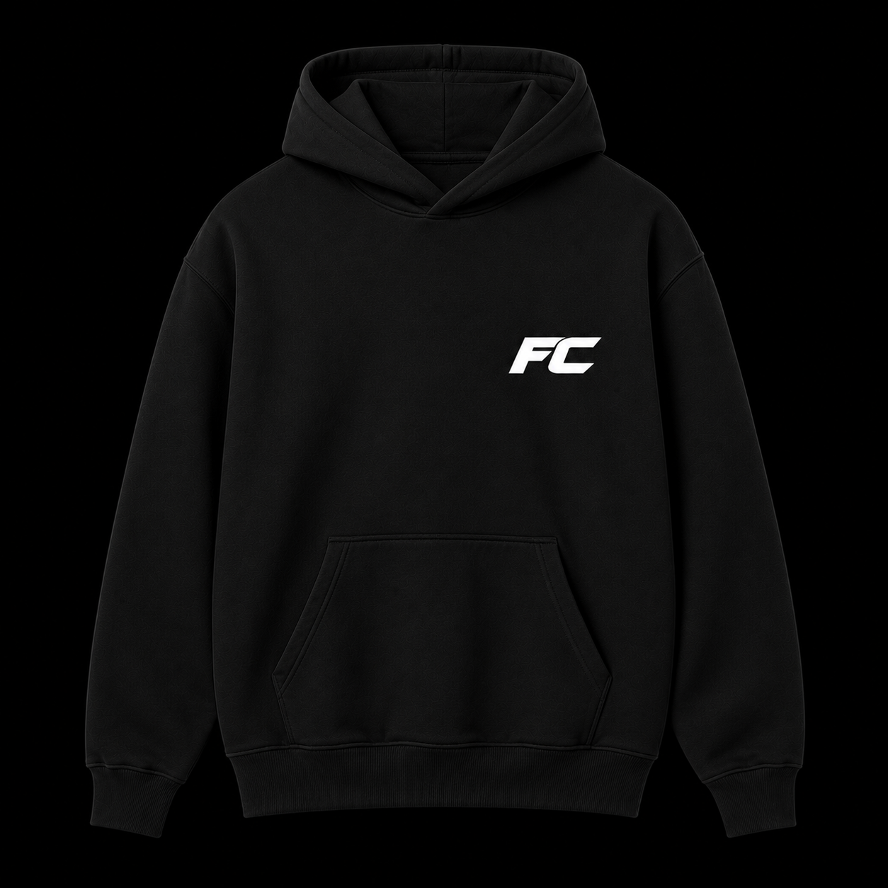 Black FC Hoodie Forged Coatings