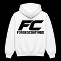 White FC Hoodie Forged Coatings