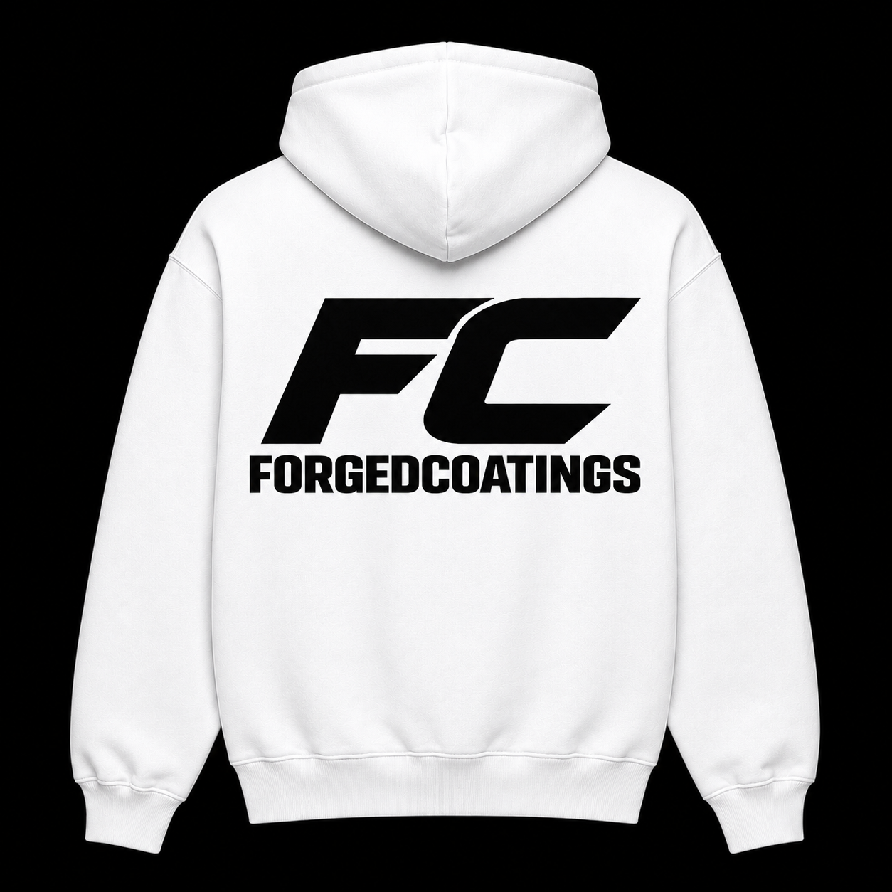 White FC Hoodie Forged Coatings