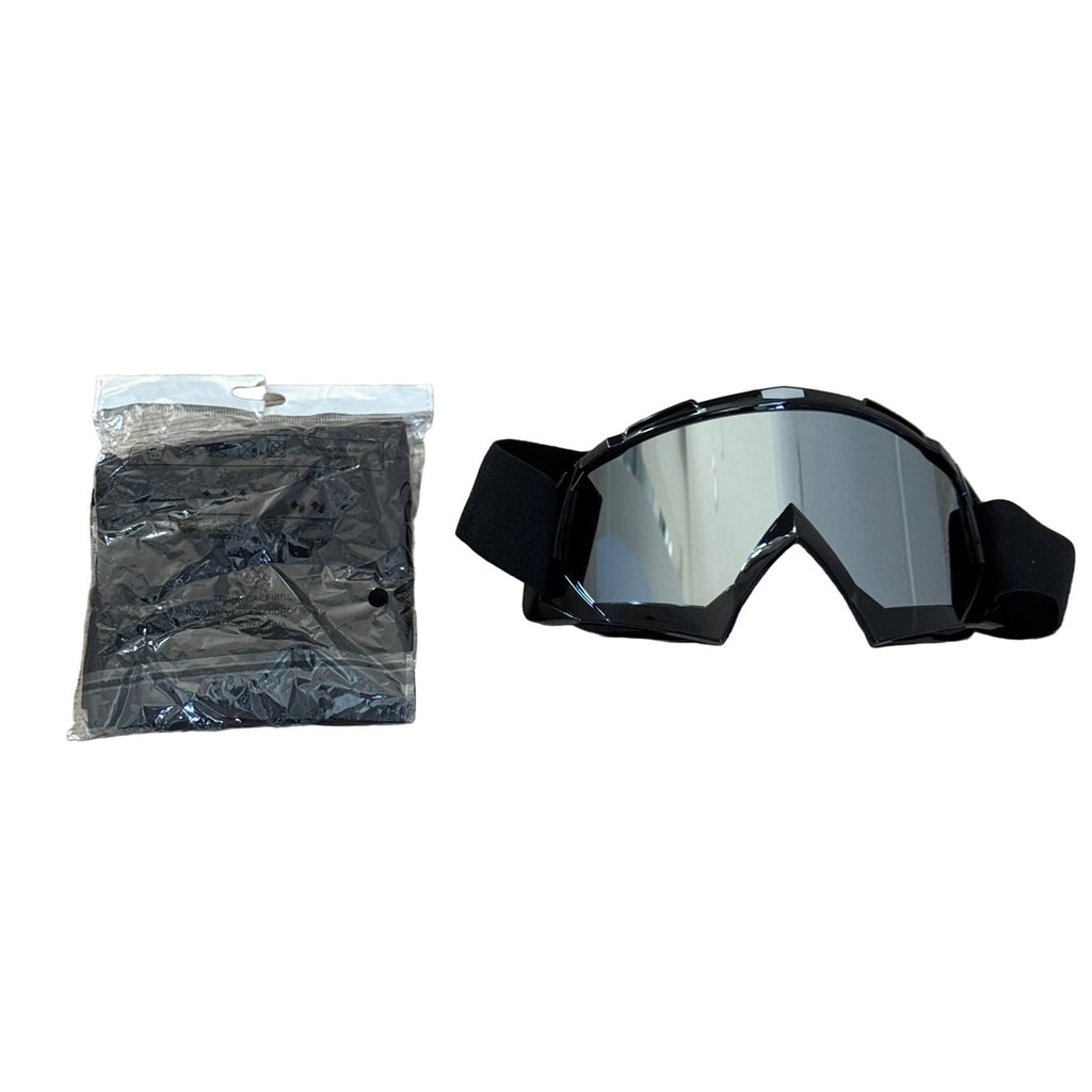 Fearless Goggles - Black / Silver Lens Forged Racing