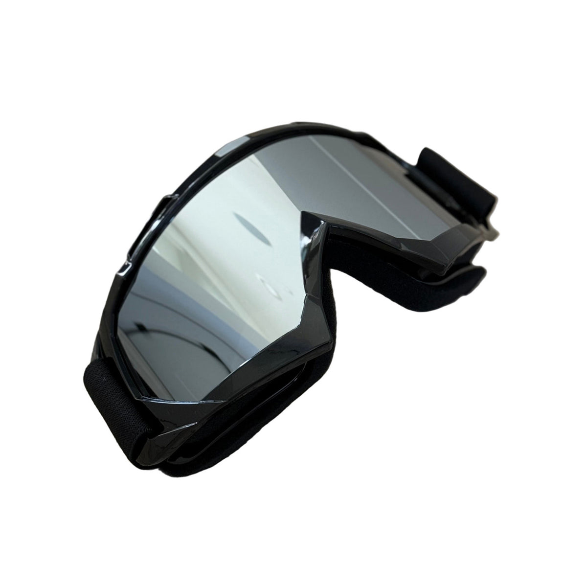 Fearless Goggles - Black / Silver Lens Forged Racing
