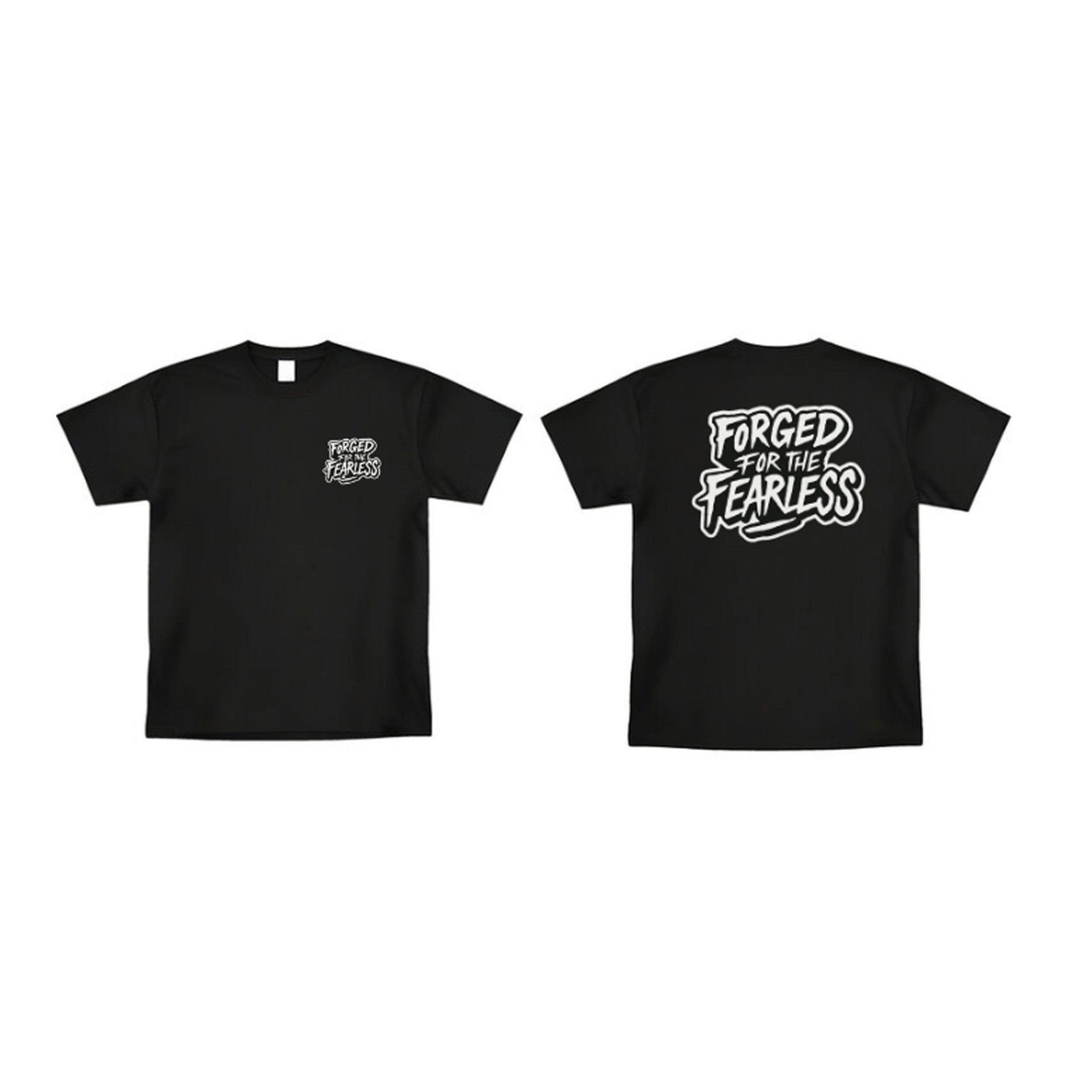 Forged For the Fearless Premium Cotton Streetwear T-Shirt Forged Racing