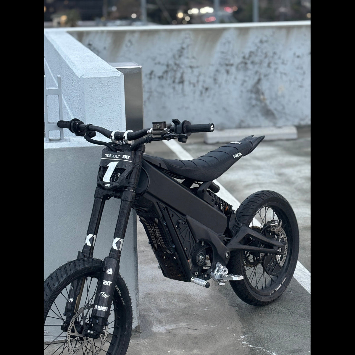 Forged Racing E-Moto Ribbed Seat Cover | Grip Seat Cover for Surron, Talaria & E-Ride Forged Racing