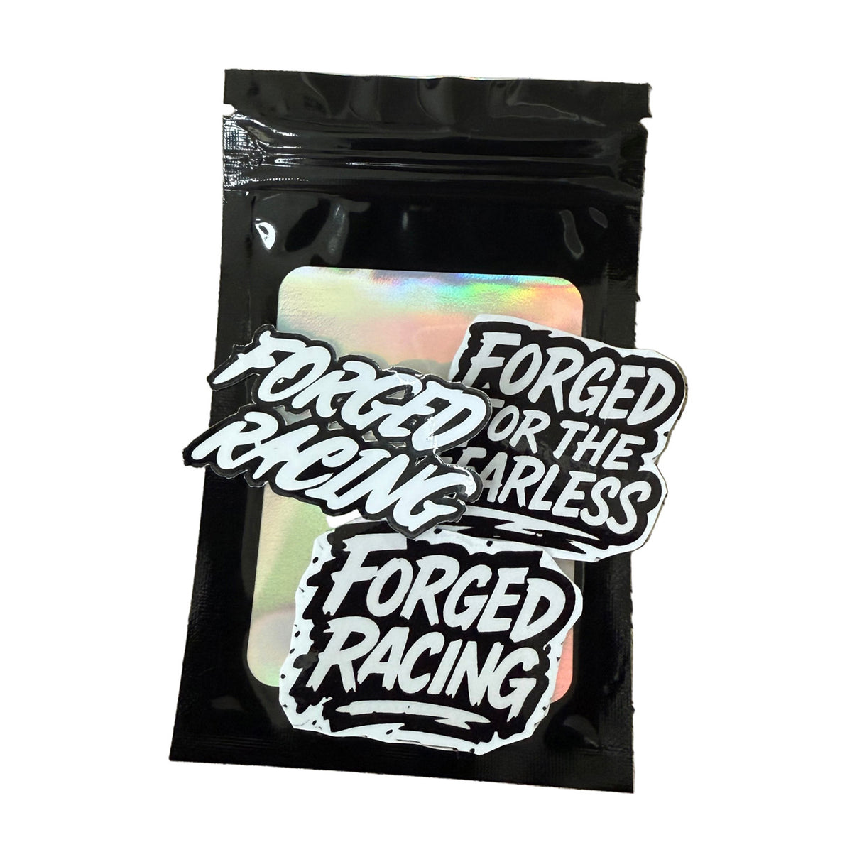 Forged Racing Flag + Sticker Pack Forged Racing