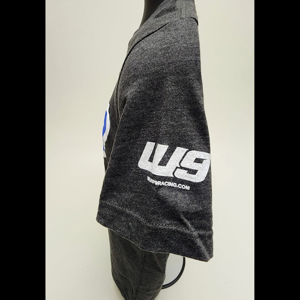 Grey Heather W9 Logo T-Shirts Warp9Racing