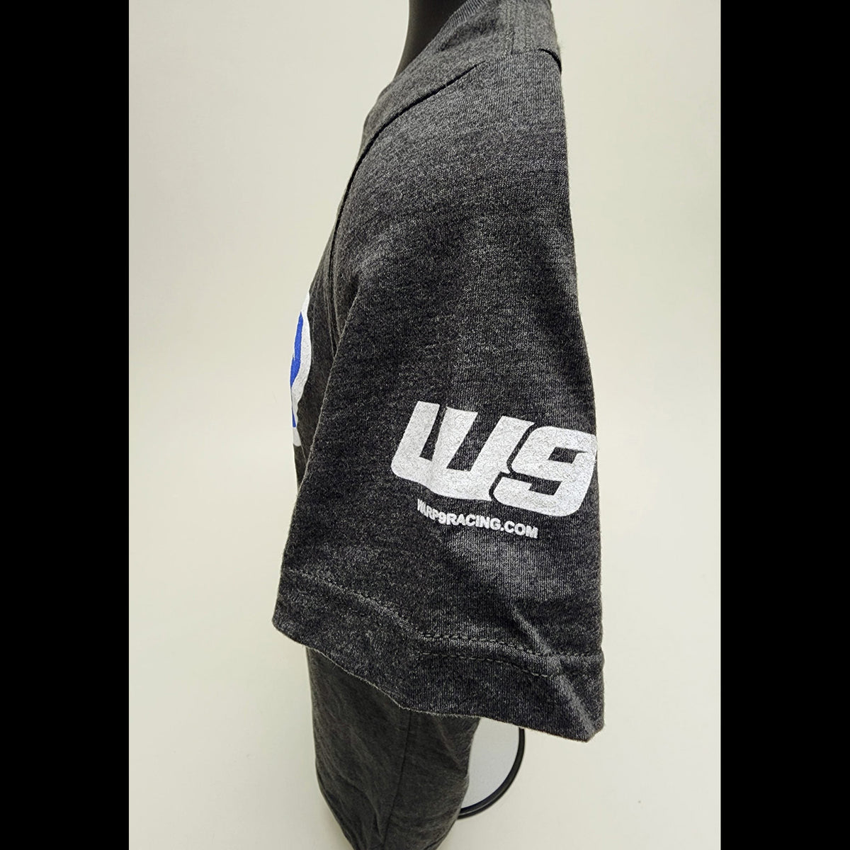 Grey Heather W9 Logo T-Shirts Warp9Racing