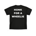 Honk for a Wheelie Premium Cotton E-Moto Streetwear T-Shirt Forged Racing