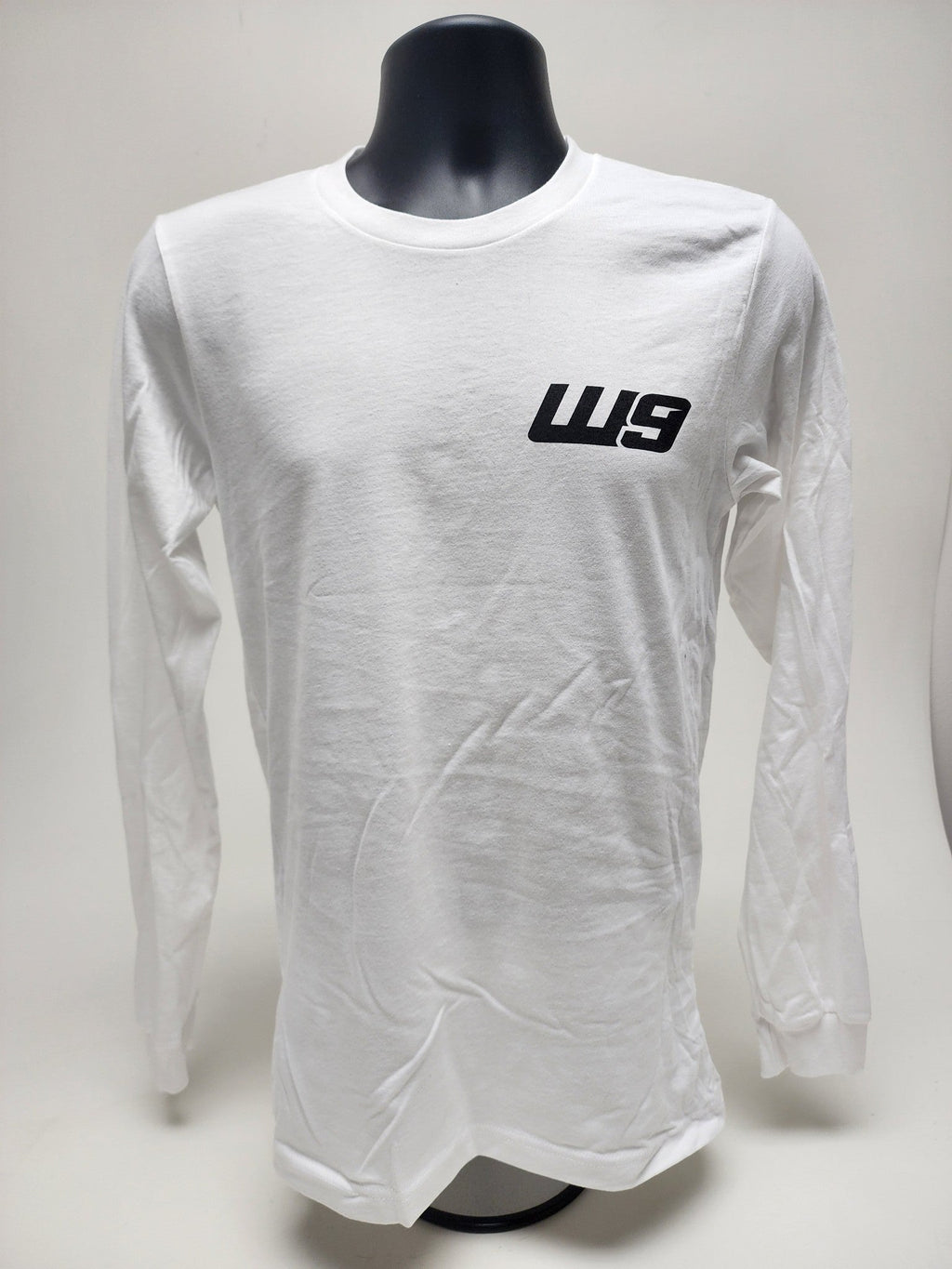 White Long Sleeve Warp9Racing