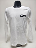 White Long Sleeve Warp9Racing