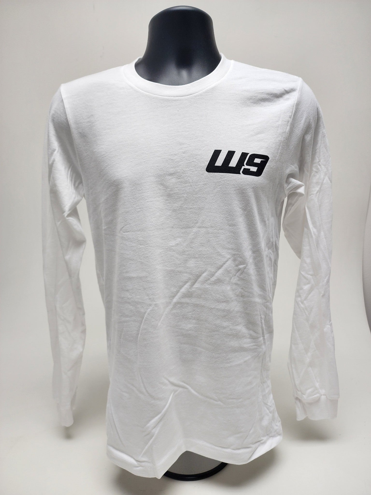 White Long Sleeve Warp9Racing