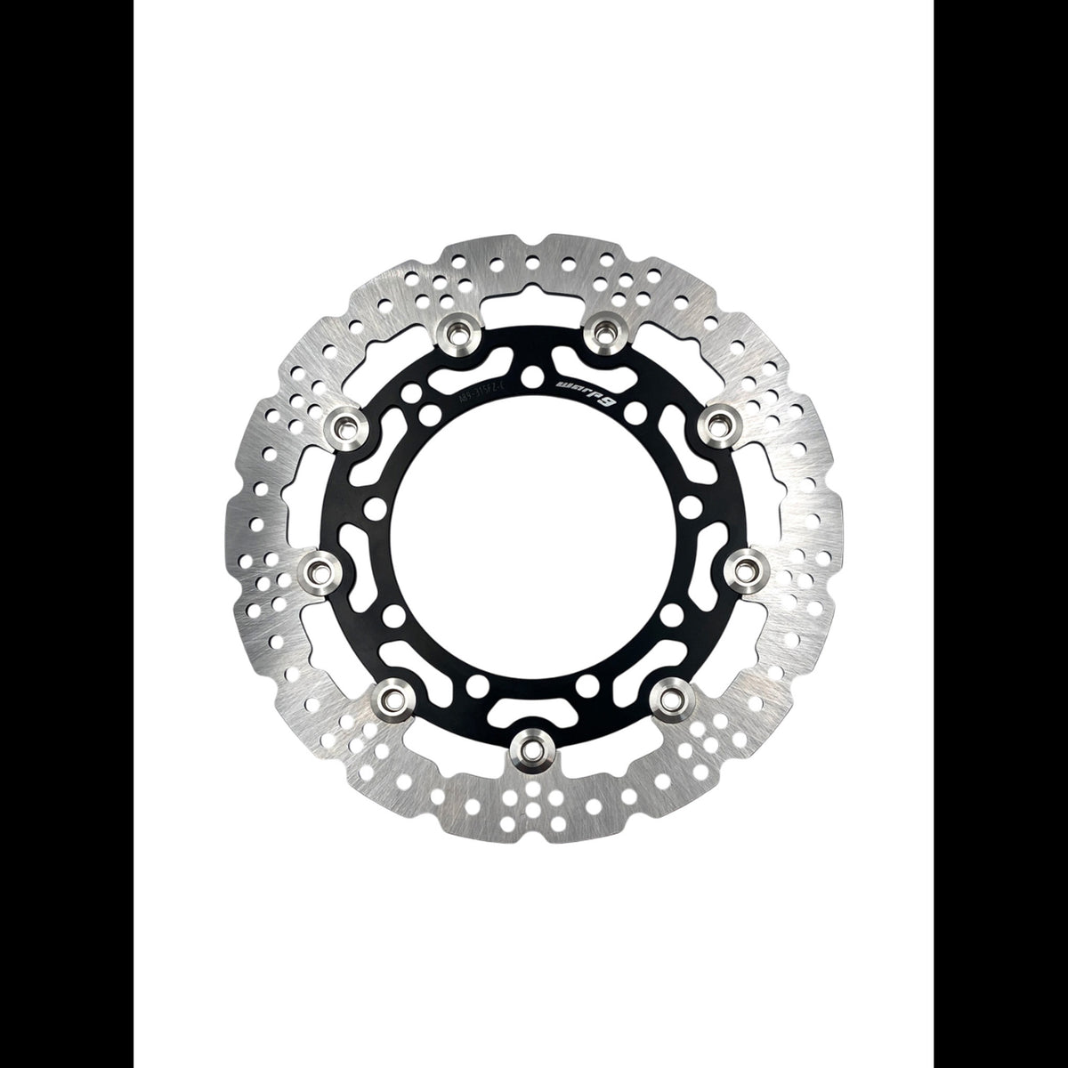 KLR 280MM Front Floating Rotor with Rotor Bolts Warp9Racing