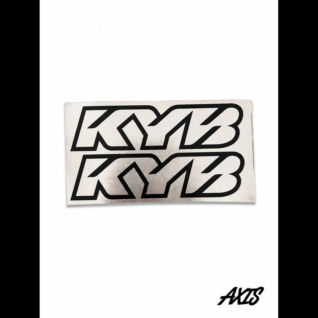 KYB fork stickers Axis Studios