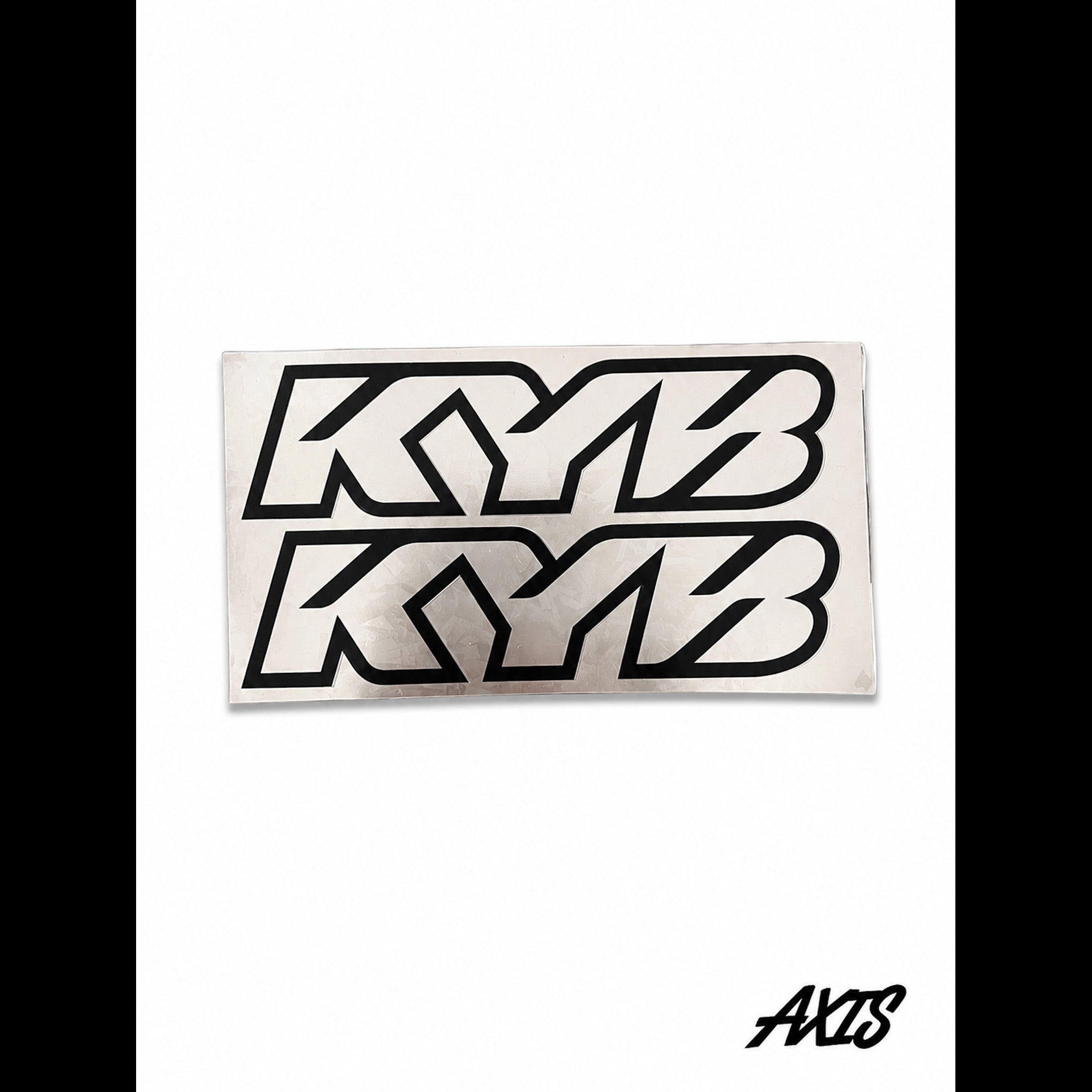 KYB fork stickers Axis Studios