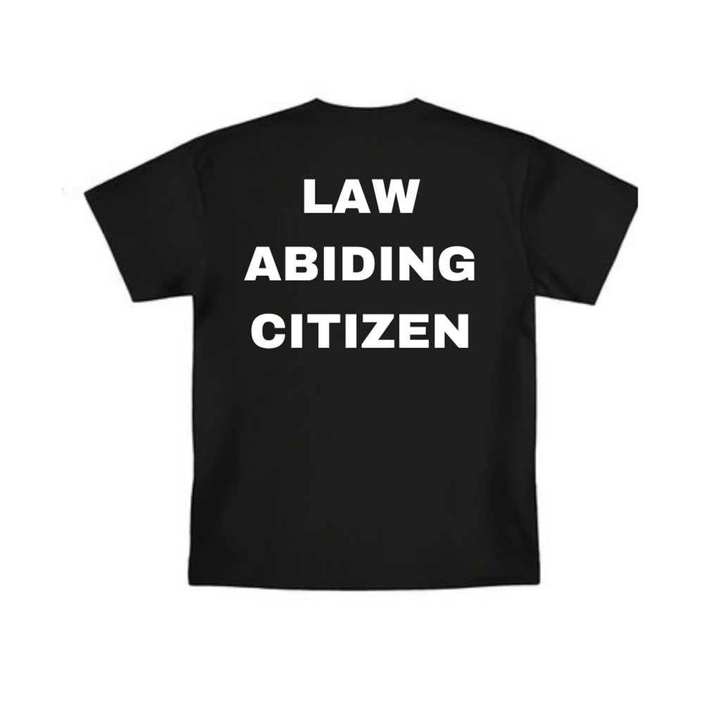 "LAW ABIDING CITIZEN" Shirt - Black Forged Racing