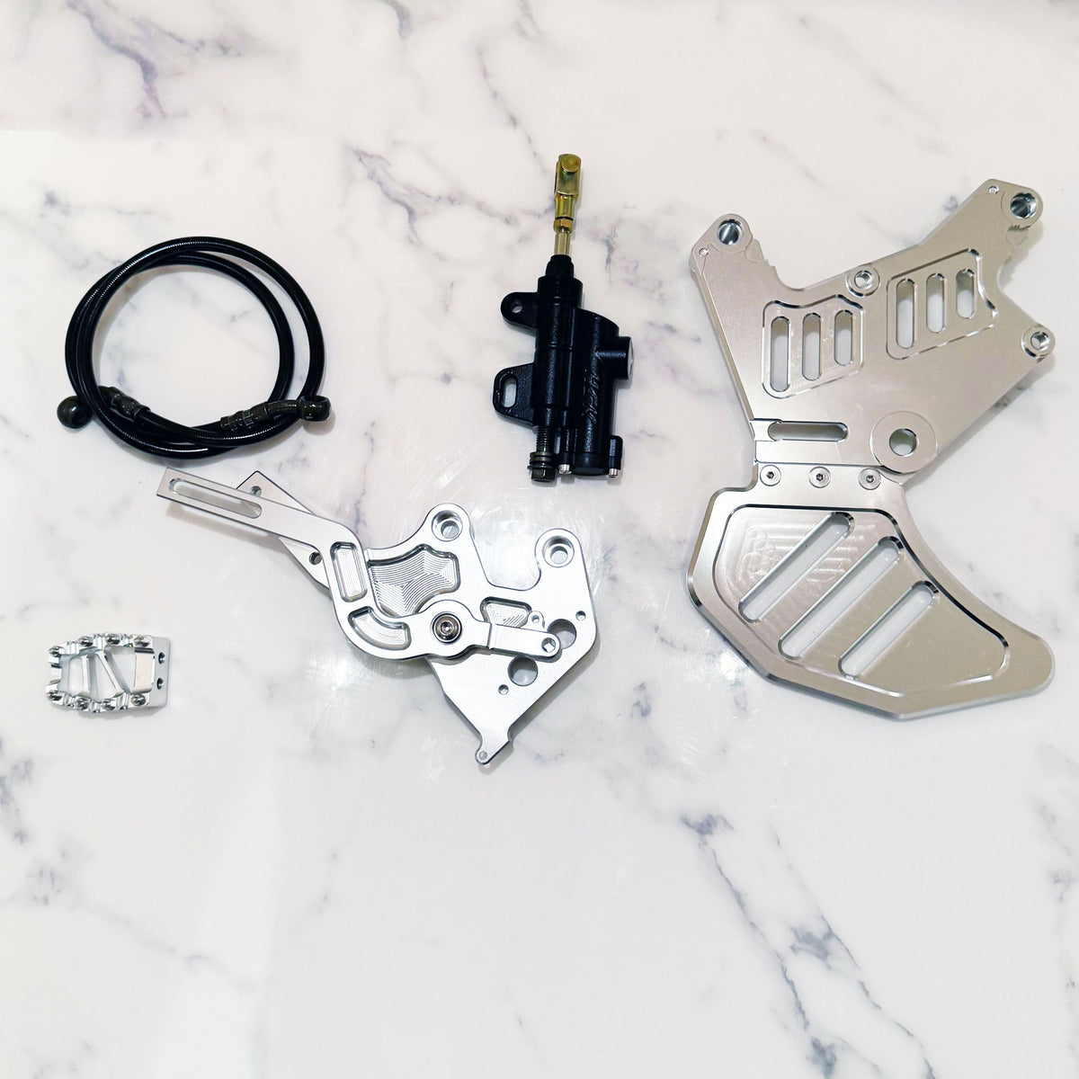 Foot brake kit for Sur-Ron LBX and E-Ride with Ultra Bee caliper – additional view