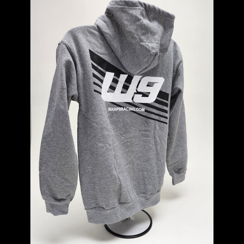 Light Grey Hoodie Warp9Racing