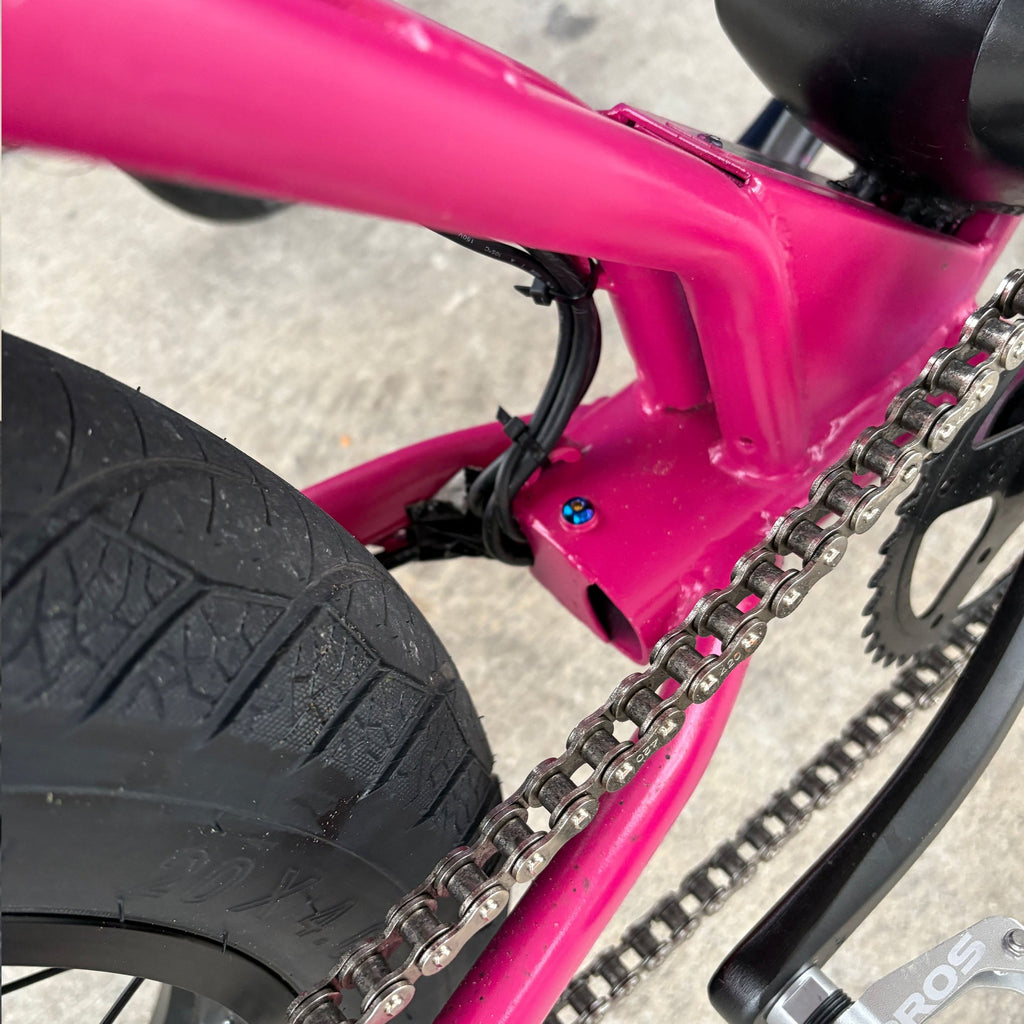 Macfox X1 and X2 titanium bolt kit V2 – different angle