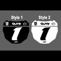 ODI Race Front Plate Decal JBP