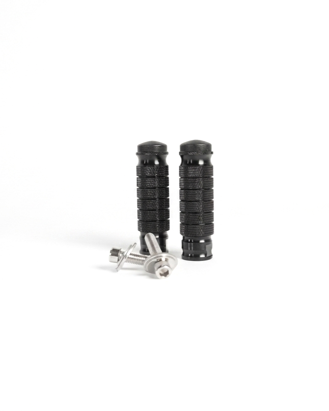 Round Style Passenger Pegs Kaos Customs