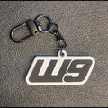 Rubber Keychain Warp9Racing