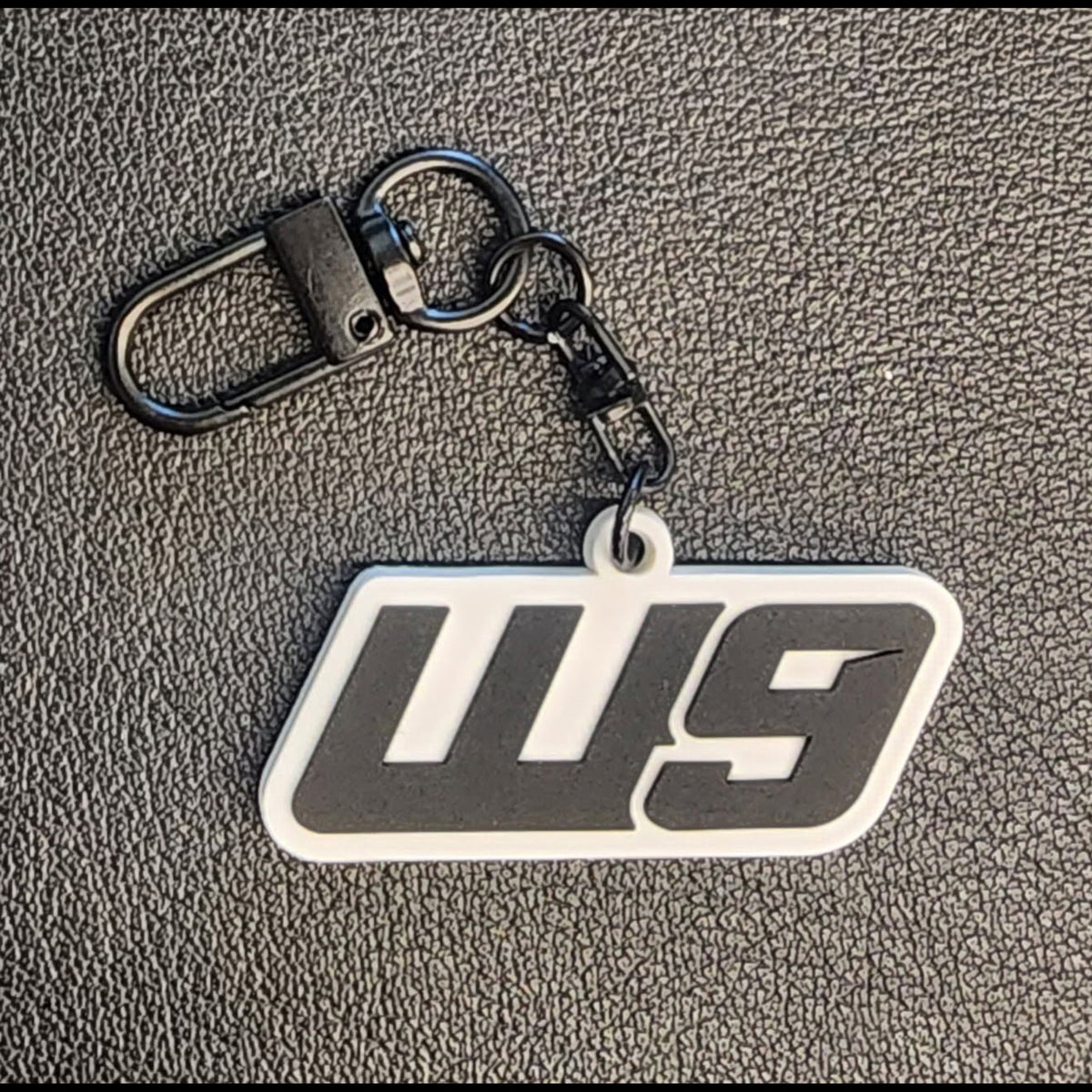Rubber Keychain Warp9Racing