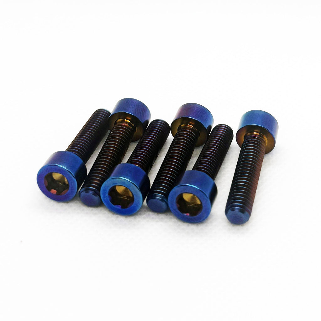 Super73 RX titanium triple clamp bolt set