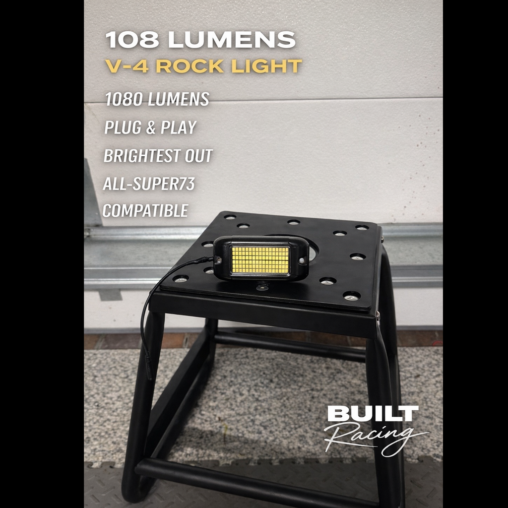 Super73 V4 rock light kit, 1080-lumen LED – different angle