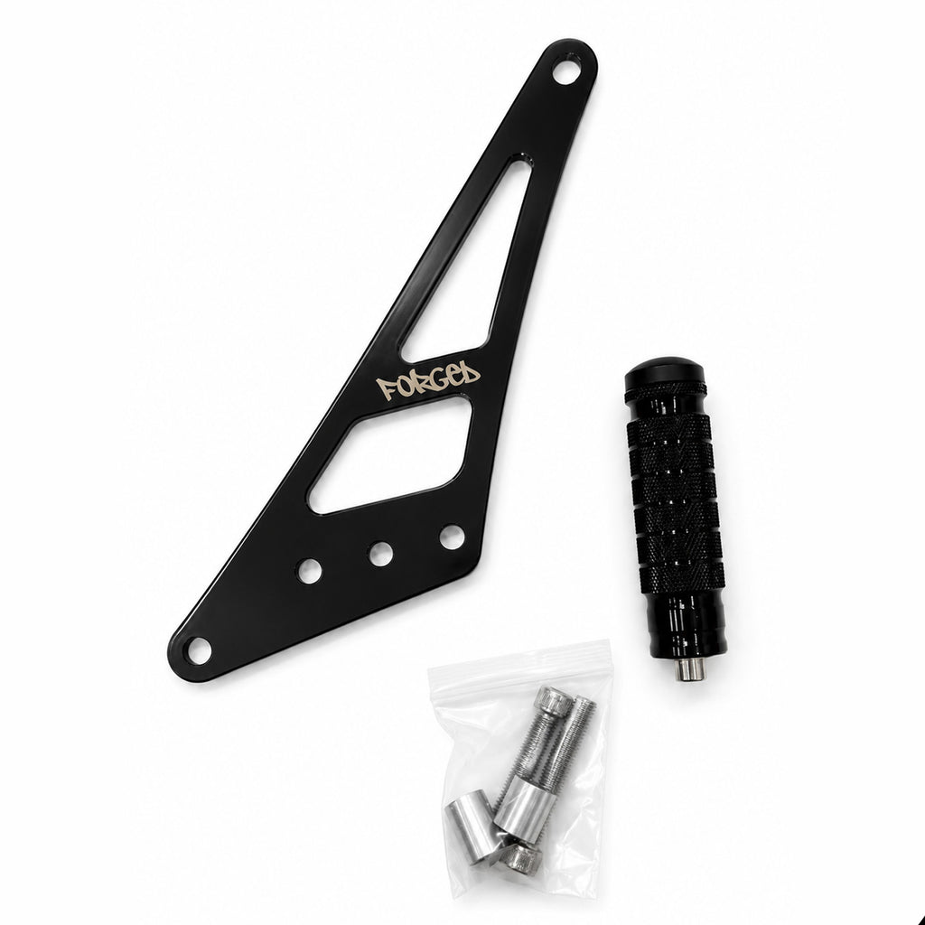 Surron Ultra Bee Foot Lock Kit | CNC Metal Foot Lock Bracket (Reversible) Forged Racing