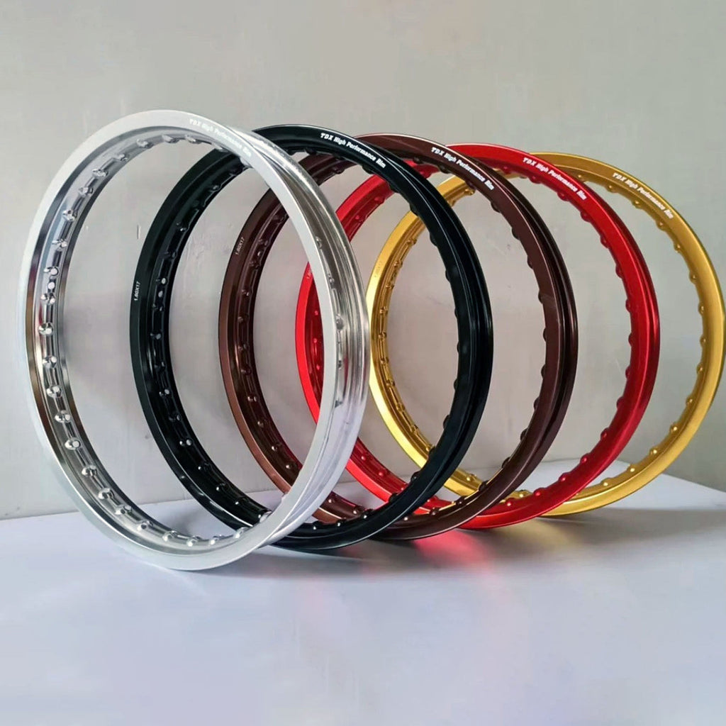 Surge Racing supermoto wheel set for Sur-Ron LBX and E-Ride Pro SS 2.0 – alternate angle