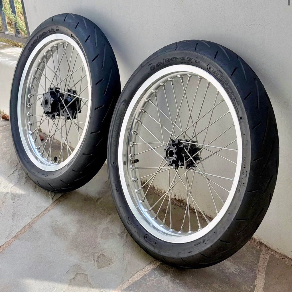 Surge Racing supermoto wheel set for Talaria XXX, MX3 and MX4