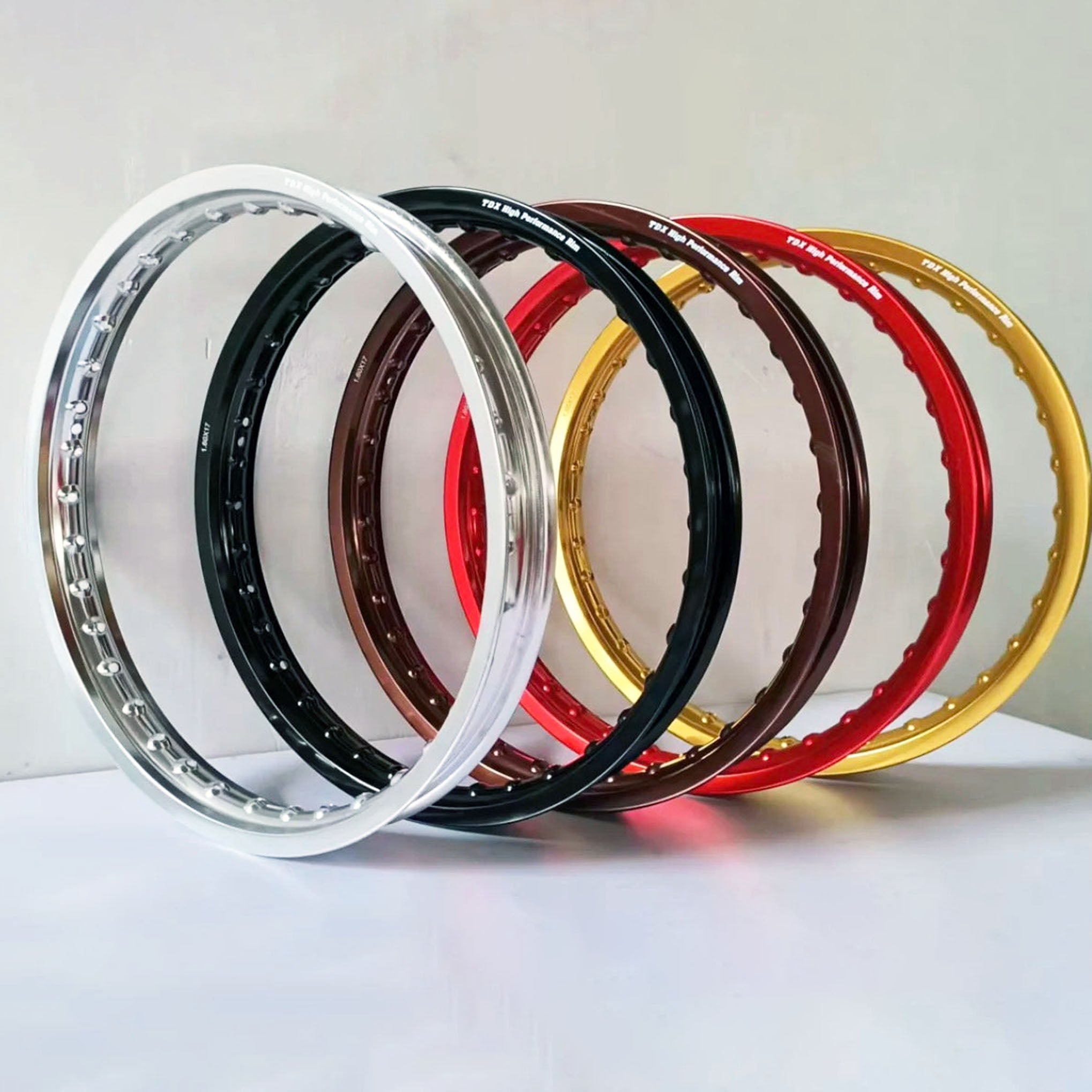 Surge Racing supermoto wheel set for Talaria XXX, MX3 and MX4 – alternate angle