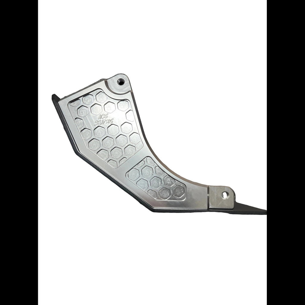 Surron LBX/79 Bike Skid Plate (Silver/Black) Axis Studios