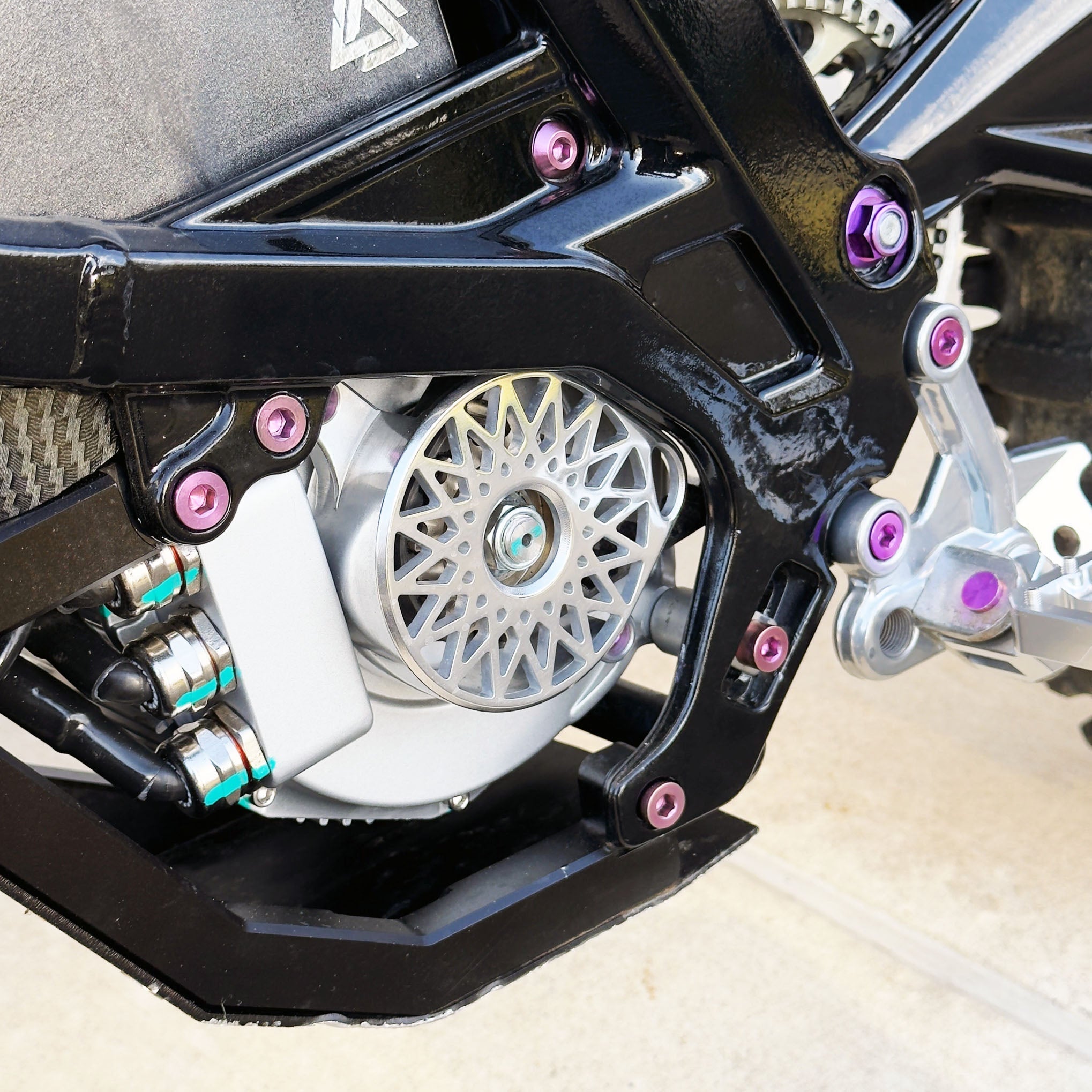 Sur-Ron LBX and E-Ride Pro aluminum motor cover