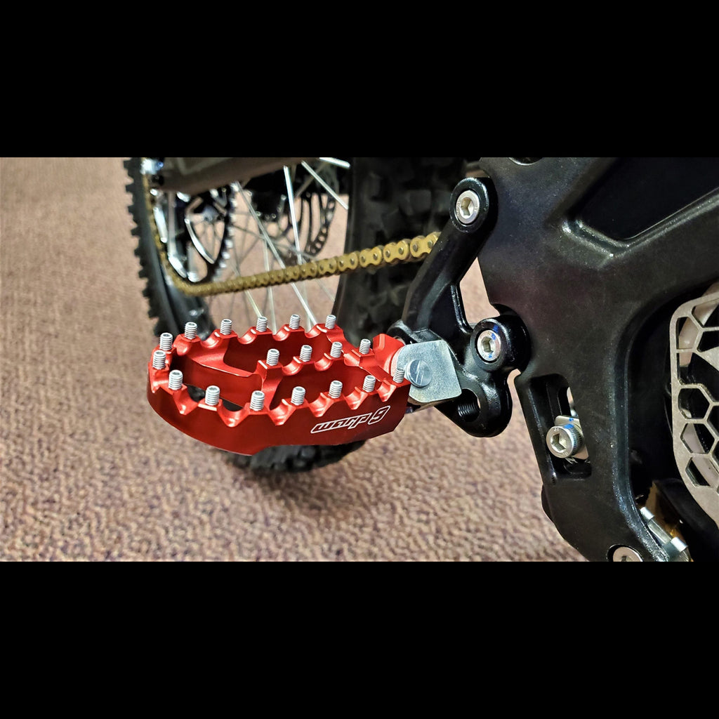 Surron LBX Foot Pegs Warp9Racing