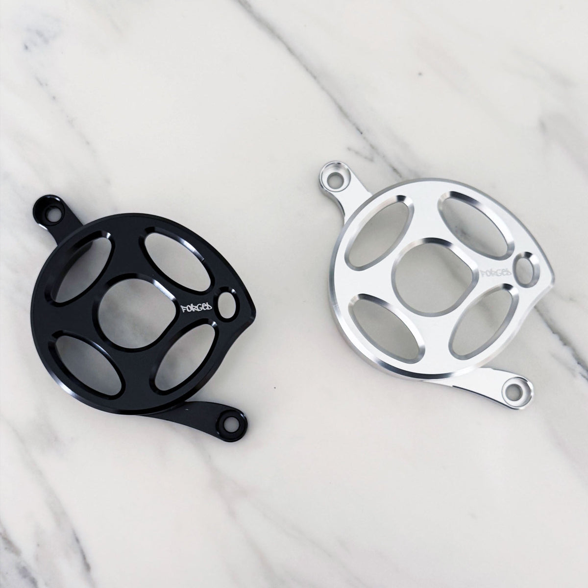 Sur-Ron Light Bee X and E-Ride CNC metal motor cover – alternate angle
