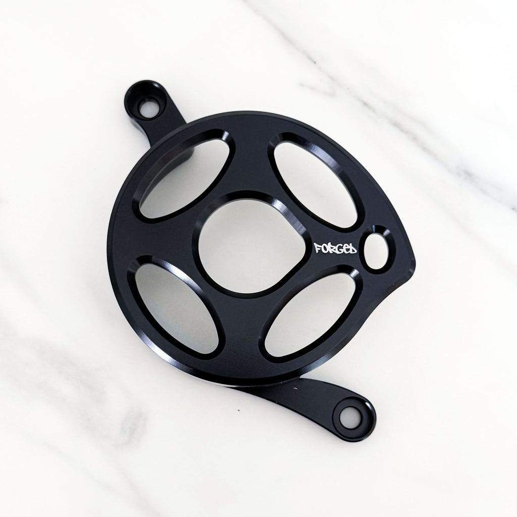 Sur-Ron Light Bee X and E-Ride CNC metal motor cover – different angle