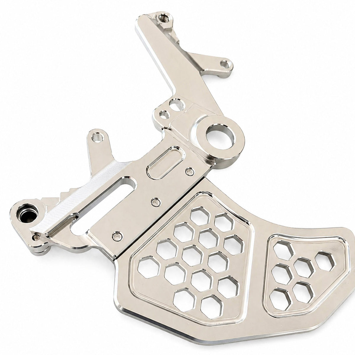 Surron Ultra Bee Dual Caliper Mount | CNC Metal Brake Upgrade w/ Rotor Guard Forged Racing