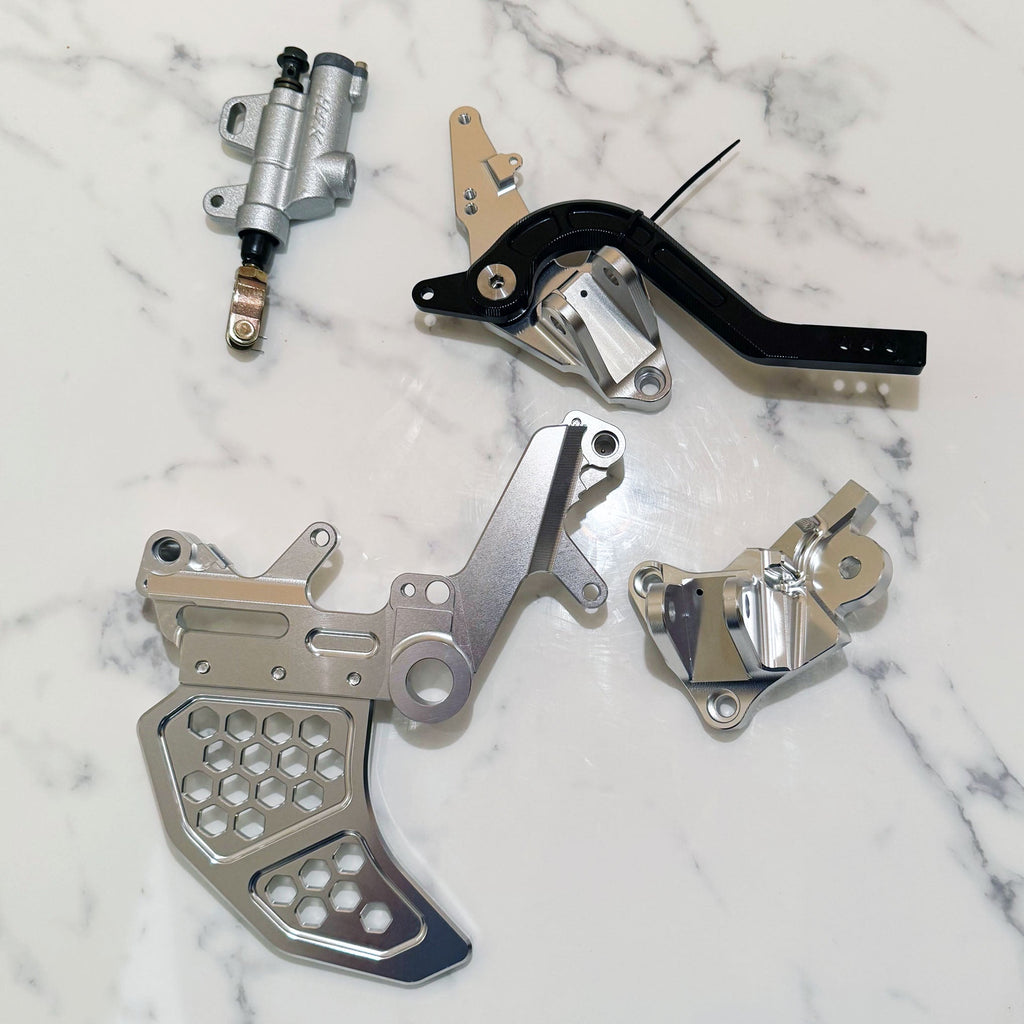 Sur-Ron Ultra Bee footbrake kit V3 with dual caliper option