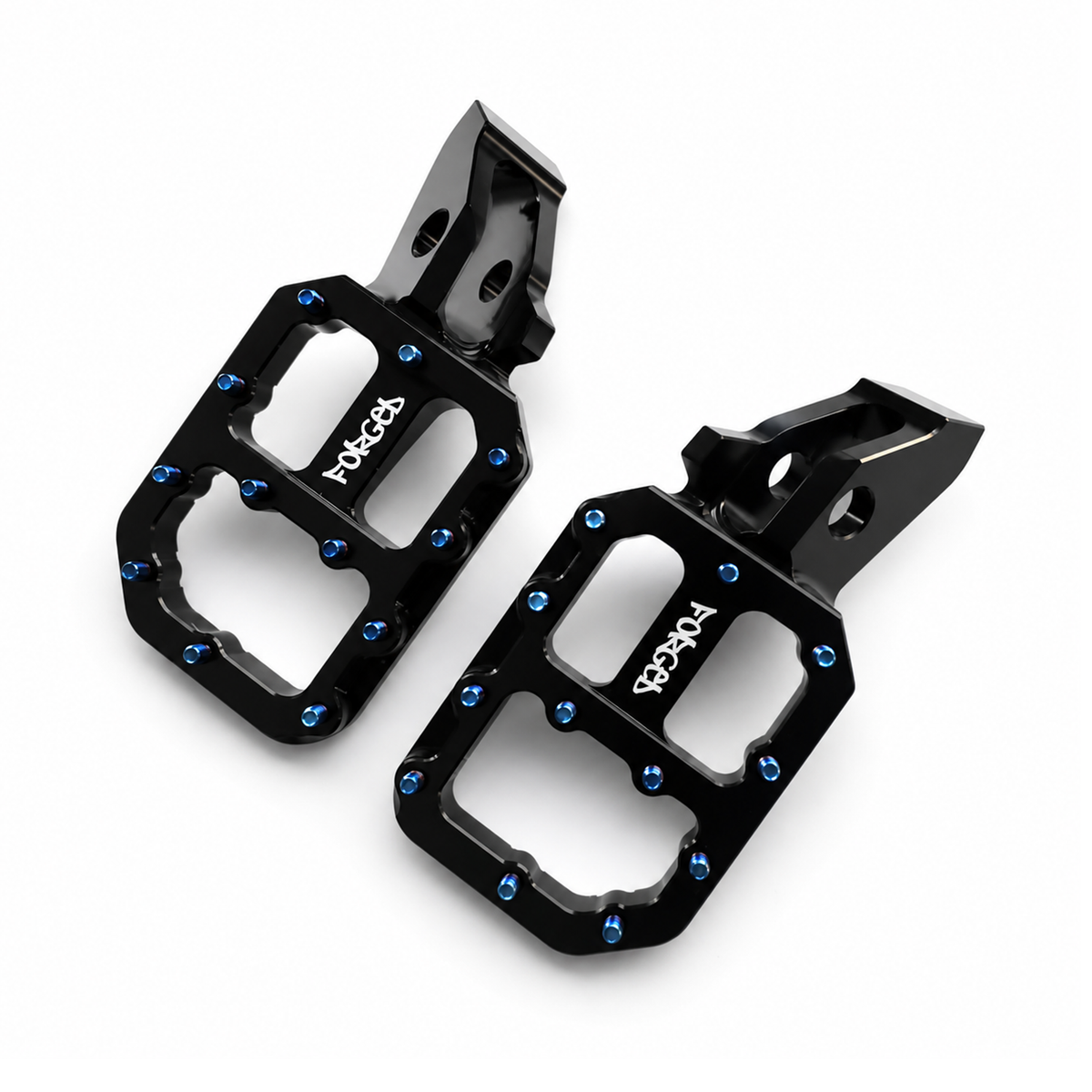 Sur-Ron Ultra Bee super-wide CNC footpegs – close-up detail