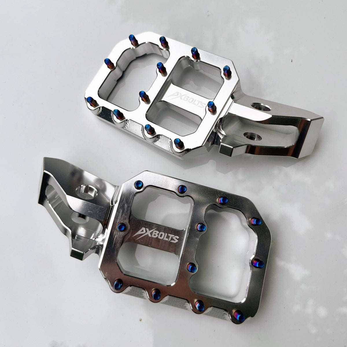 Surron Ultra Bee Titanium Footpegs Axbolts